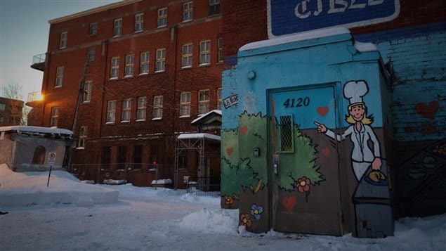 La halte-chaleur d'Hochelaga-Maisonneuve. La halte-chaleur d'Hochelaga-Maisonneuve.