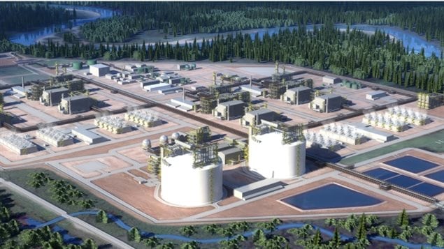 Projet proposé d'usine d'exportation de GNL Projet proposé d'usine d'exportation de GNL