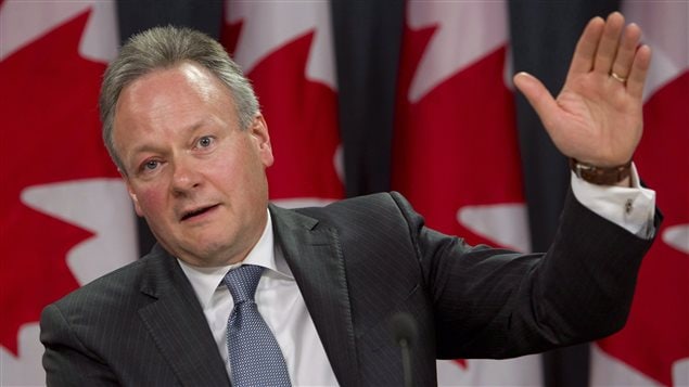 Bank of Canada Governor Stephen Poloz gestures at a news conference in Ottawa Tuesday, December 15, 2015.