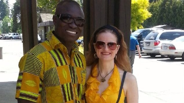 Eric and Dorrie Manu are leaving Canada to return to his village, Adansi Aboabo 2, in Ghana where they will become *King and Queen* of a 6,000 member tribe. their young child will become a *prince*