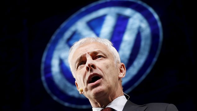 Matthias Müller, director ejecutivo de Volkswagen.