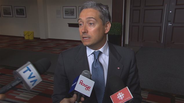 Le secrétaire parlementaire du ministre des Finances du Canada François-Philippe Champagne