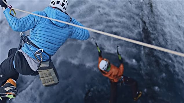 Une image extraite de l'un des films présenté à la Tournée mondiale du Festival du film de montagne de Banff. Une image extraite de l'un des films présenté à la Tournée mondiale du Festival du film de montagne de Banff.