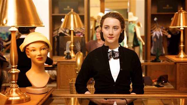  This photo provided by Fox Searchlight shows, Saoirse Ronan as Eilis in a scene from the film, *Brooklyn.* The movie opens in U.S. theaters on Nov. 4, 2015.