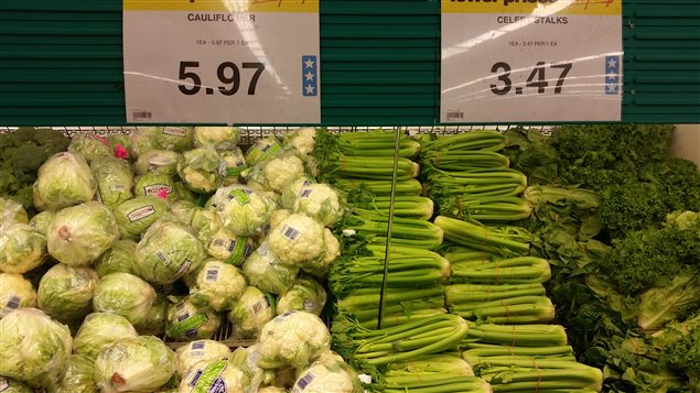 Les prix du chou-fleur et du céleri ont encore augmenté début janvier.