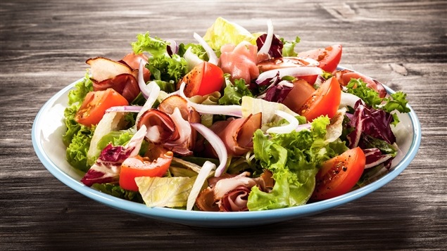 Salade aux couleurs vives Salade aux couleurs vives