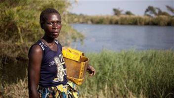 Barbara Chinyeu is a Zambian widow who risks her life every day to irrigate her crops and feed her two children, says Oxfam.  Almost 75 per cent of Zambia’s population lives below the international poverty line.
