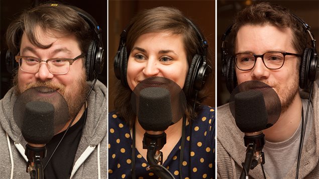 Les comédiens et auteurs des Appendices Dave Bélisle, Sonia Cordeau et Dominic Montplaisir Les comédiens et auteurs des Appendices Dave Bélisle, Sonia Cordeau et Dominic Montplaisir