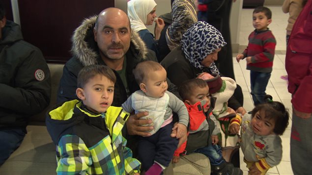 أسرة سورية لاجئة في أوتاوا