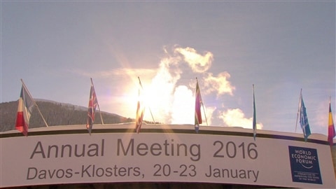 Ouverture du Forum économique 2016 de Davos.