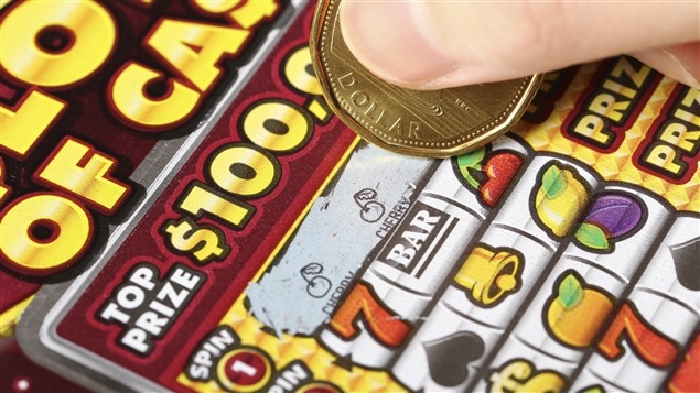 Un billet de lotto