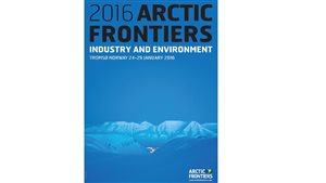Poster-coverpage for this year’s international conference on Arctic issues