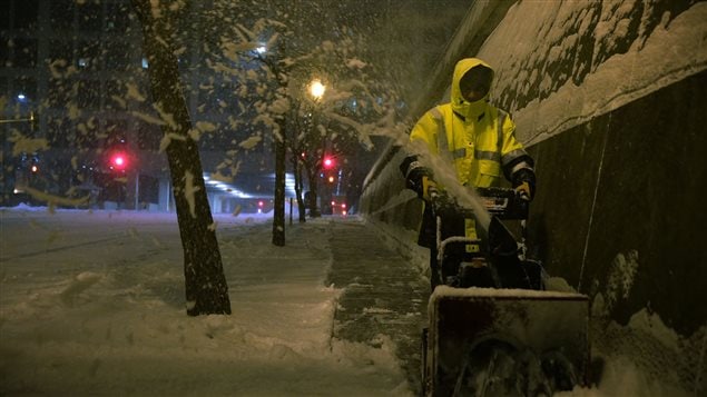 Jusqu'à 70 cm de neige sont attendus à certains endroits.
