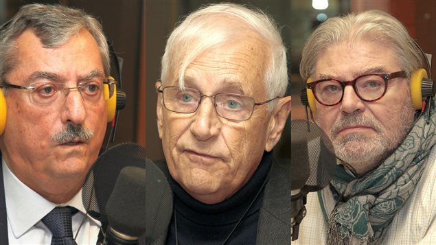 Trois grands spécialistes de géopolitique internationale pour discuter des conflits au Moyen-Orient : Sami Aoun, Jacques Lévesque et Donald Cuccioletta Trois grands spécialistes de géopolitique internationale pour discuter des conflits au Moyen-Orient : Sami Aoun, Jacques Lévesque et Donald Cuccioletta