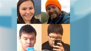 Four people were killed by an alleged teenaged shooter Friday in La Loche: (Clockwise from top left): Marie Janvier, 21; Adam Wood, 35; Drayden Fontaine, 13; and Dayne Fontaine, 17. (Submitted to CBC/Facebook)