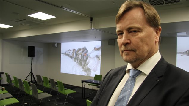 Halldor Johannsson, executive director of Arctic Portal in Akureyri, Iceland who attended the Arctic Frontiers Tuesday session on the AEC.