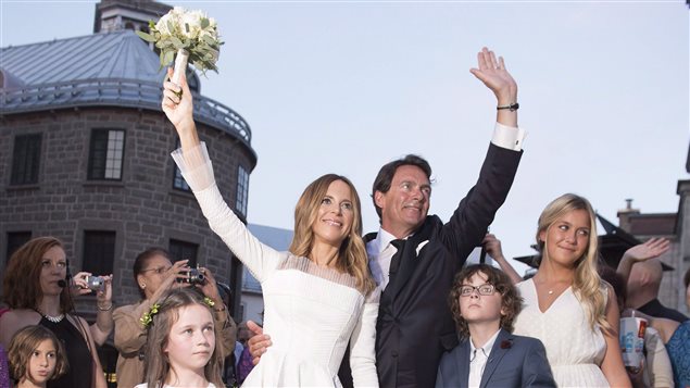 Le 15 août 2015, Julie Snyder et Pierre Karl Péladeau se marient à Québec, accompagnés de leurs enfants Romy et Thomas, et de la fille du chef de l’opposition Marie.