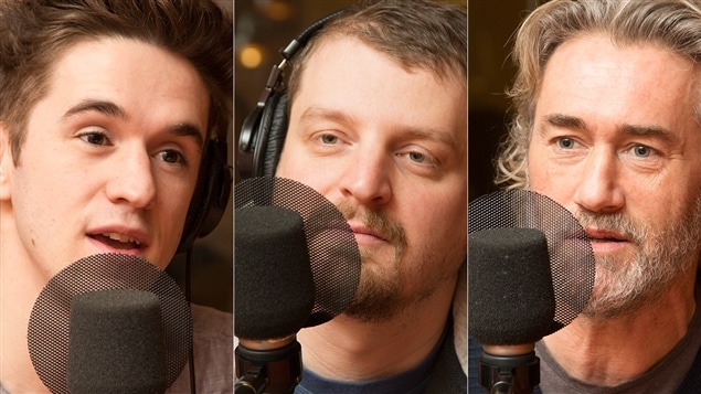 Émile Schneider, Onur Karaman et Roy Dupuis Émile Schneider, Onur Karaman et Roy Dupuis