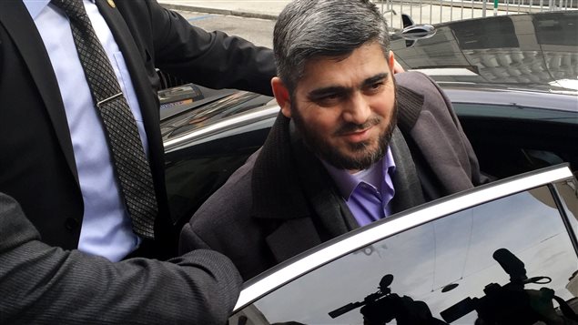 Mohamed Alouch, delegado de Jaysh al-Islam en Ginebra.