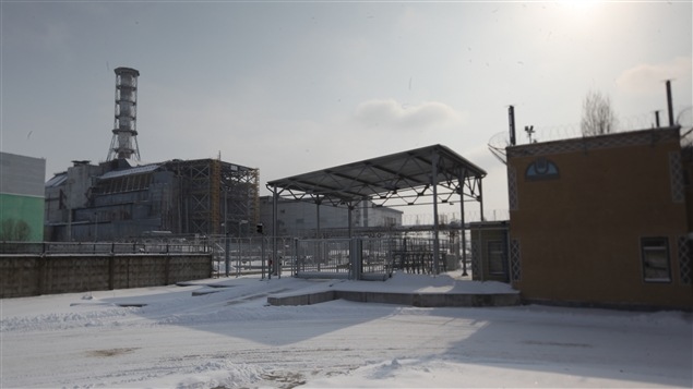 La centrale nucléaire de Tchernobyl, en URSS (aujourd'hui en Ukraine). La centrale nucléaire de Tchernobyl, en URSS (aujourd'hui en Ukraine).