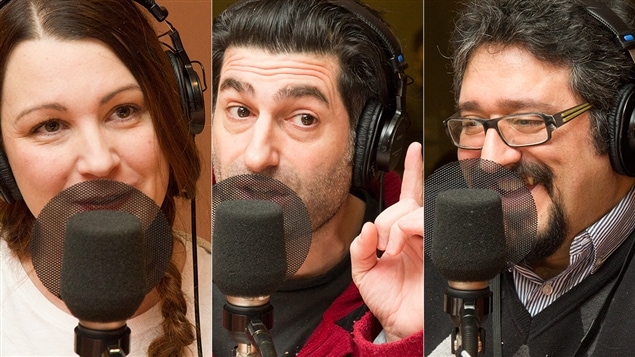 Geneviève Pettersen, Patrick Masbourian et Ghassan El-Baalbaki Geneviève Pettersen, Patrick Masbourian et Ghassan El-Baalbaki