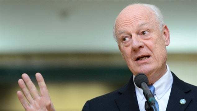 Staffan de Mistura, enviado especial de Naciones Unidas para Siria.