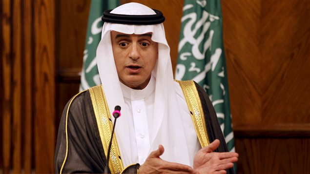  Saudi Foreign Minister Adel Al-Jubeir speaks during a joint news conference with his Jordanian counterpart Nasser Judeh at the Ministry of Foreign Affairs in Amman, Jordan, July 9, 2015.