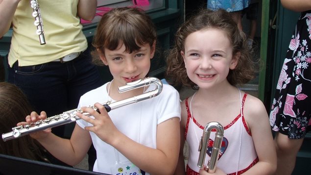 Flute players, young and old, are encouraged to listen to recordings to help them learn pieces and for inspiration.
