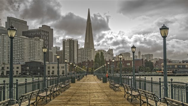 Un quai piétonnier à San Francisco : iStock
