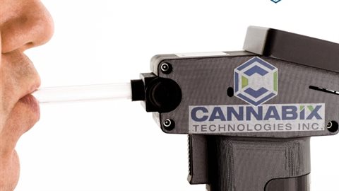 Cannabix Techonologies a développé un prototype pour détecter la présence de THC avec l’haleine. 