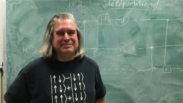 Gilles Brassard, cryptologue montréalais qui a contribué à jeter les bases de la cryptographie quantique. Gilles Brassard, cryptologue montréalais qui a contribué à jeter les bases de la cryptographie quantique.
