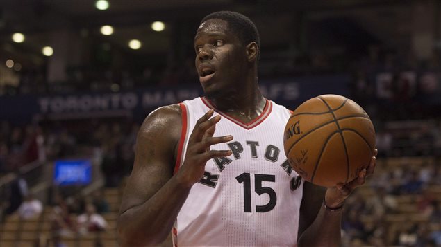 Anthony Bennett durant un match contre les Timberwolves de Minnesota en octobre 2015.