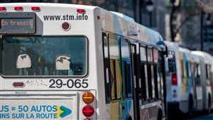Autobus de la Société de transport de Montréal