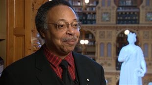 George Elliott Clarke, poète du Parlement canadien.