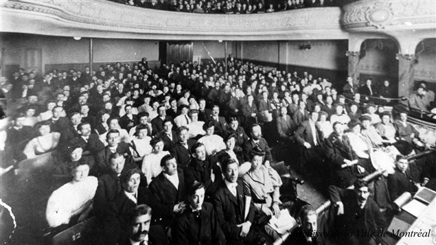 Au Ouimetoscope en 1906 Au Ouimetoscope en 1906