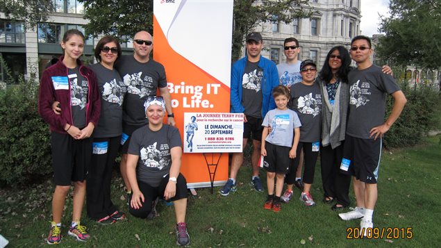 Participación a la carrera de Terry Fox.