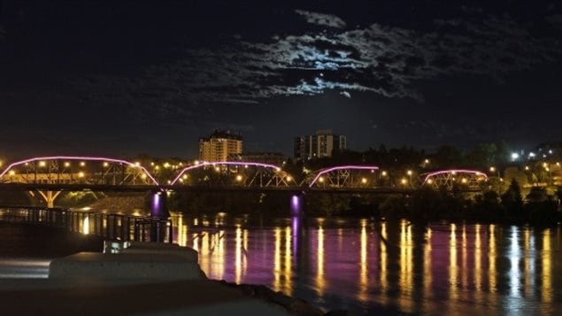Lights on Saskatoon’s traffic bridge. The city spent a half millioin dollars on the lights shortly before the bridge was taken down. A contender, but not a Teddy winner for government waste of taxpayer money.