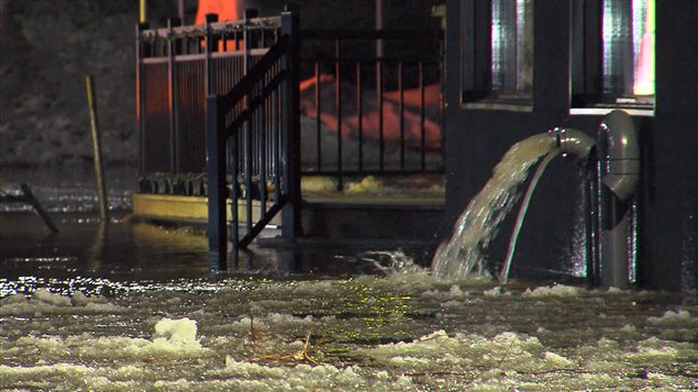 Inondations à Beauceville