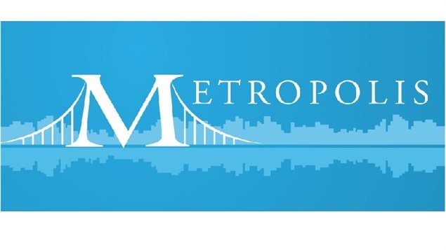 Logo for the National Metropolis conference. *building bridges*