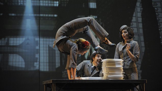 Le spectacle « Cirkopolis », du Cirque Éloize