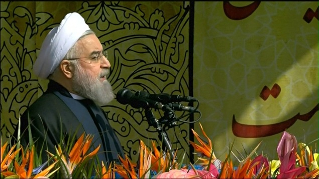 الرئيس الإيراني حسن روحاني