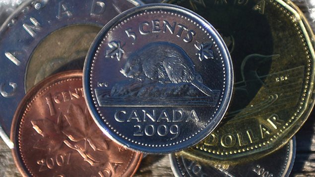 The beaver is the symbol used on the Canadian five-cent coin since 1937.