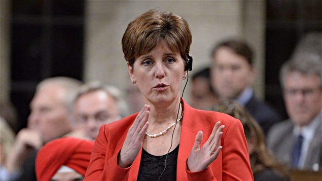 Marie-Claude Bibeau, ministra canadiense de Desarrollo Internacional.
