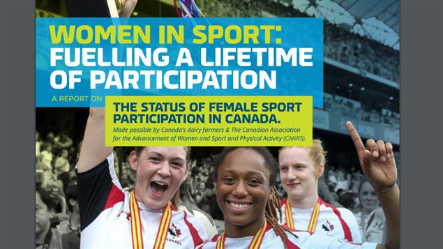 Cover image of the report released today on International womens day.