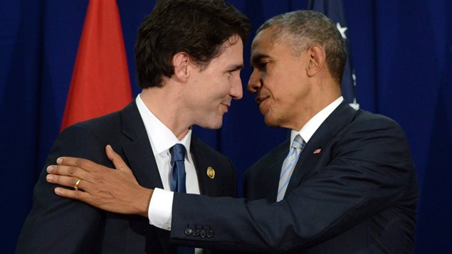Prime Minister Justin Trudeau and U.S. President Barak Obama appeared to have already forged good relations at the APEC Summit in the Philippines on November 19, 2015.