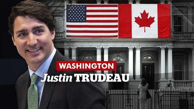 Rencontre entre Justin Trudeau et Barack Obama     Photo : Radio-Canada