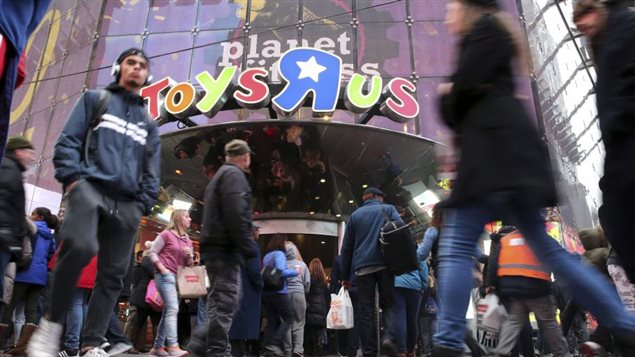 Un magazin Toys « R » Us à New York en décembre 2015 Photo: Mary Altaffer Associated Press
