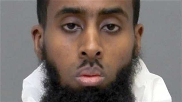 27岁的Ayanie Hassan Ali为周一刺伤两名军人的嫌疑人。