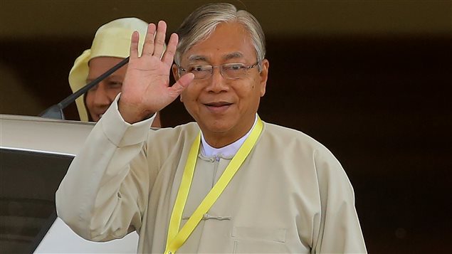 Htin Kyaw, el nuevo presidente elegido democráticamente en Myanmar tras más de 50 años de dictadura militar