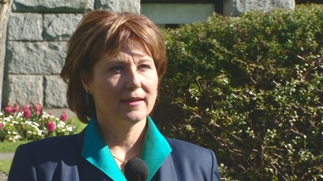 Christy Clark, Primera ministra de Columbia Británica.